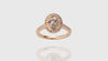 18K Yellow Gold Kilani Signature Oval Engagement Ring
