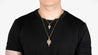 10K Yellow Gold Angel Diamond Pendant