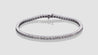 14K White 4 Prong Tennis Diamond Bracelet