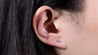14K Rose Gold Single Diamond Stud Earrings