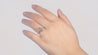 18K Rose Gold Kilani Signature Pear Shape Diamond Engagement Ring