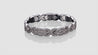 10K White Gold Custom Eye Diamond Bracelet