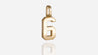 10K Yellow Gold Numeric Mini Charm Pendant