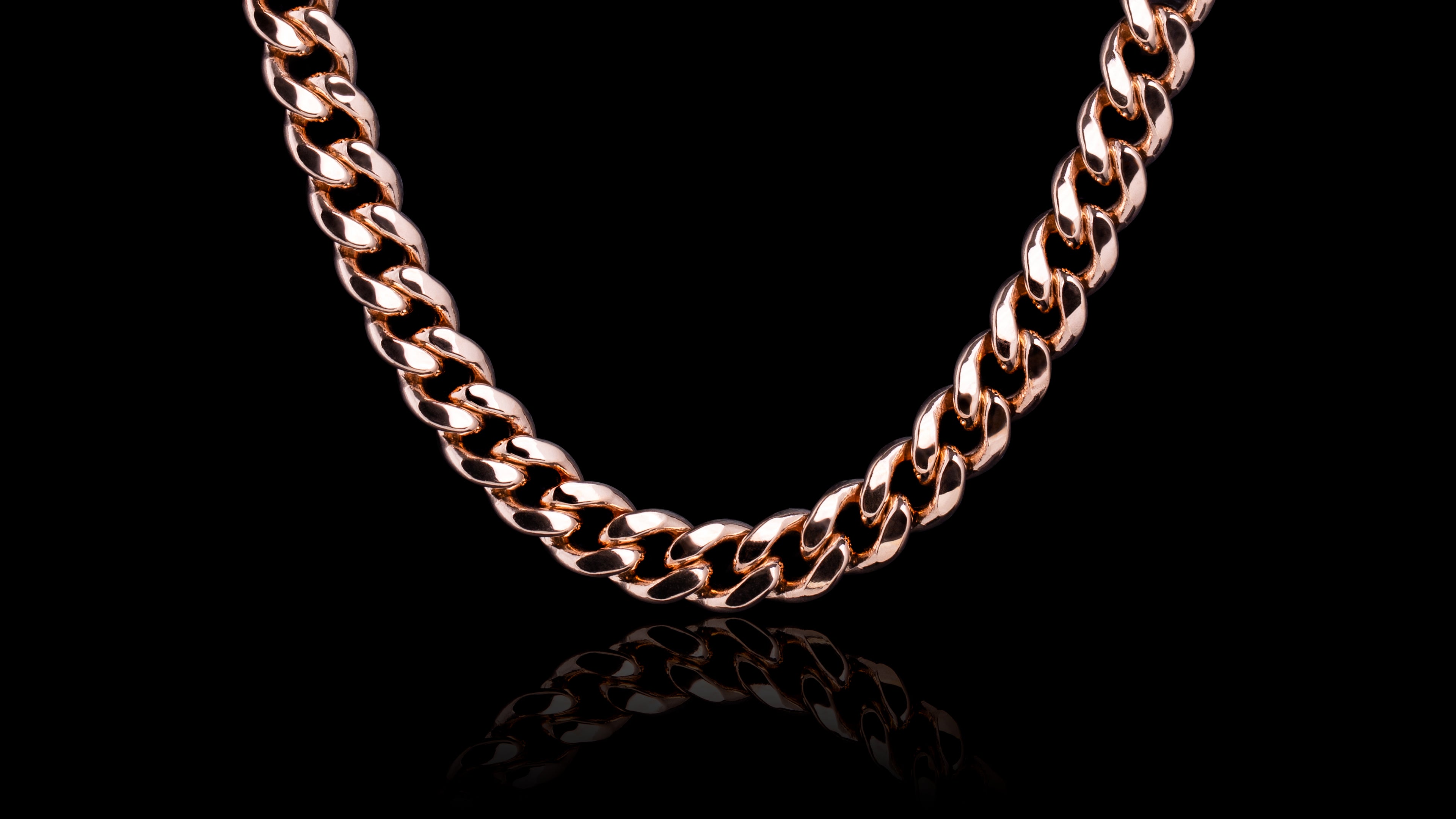 10K Gold Leo Link Chain
