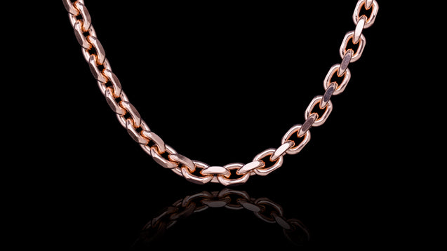 10K Rose Gold Sumer Link Chain