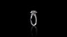 18K White Gold Kilani Signature Oval Engagement Ring