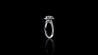 18K White Gold Kilani Signature Round Engagement Ring