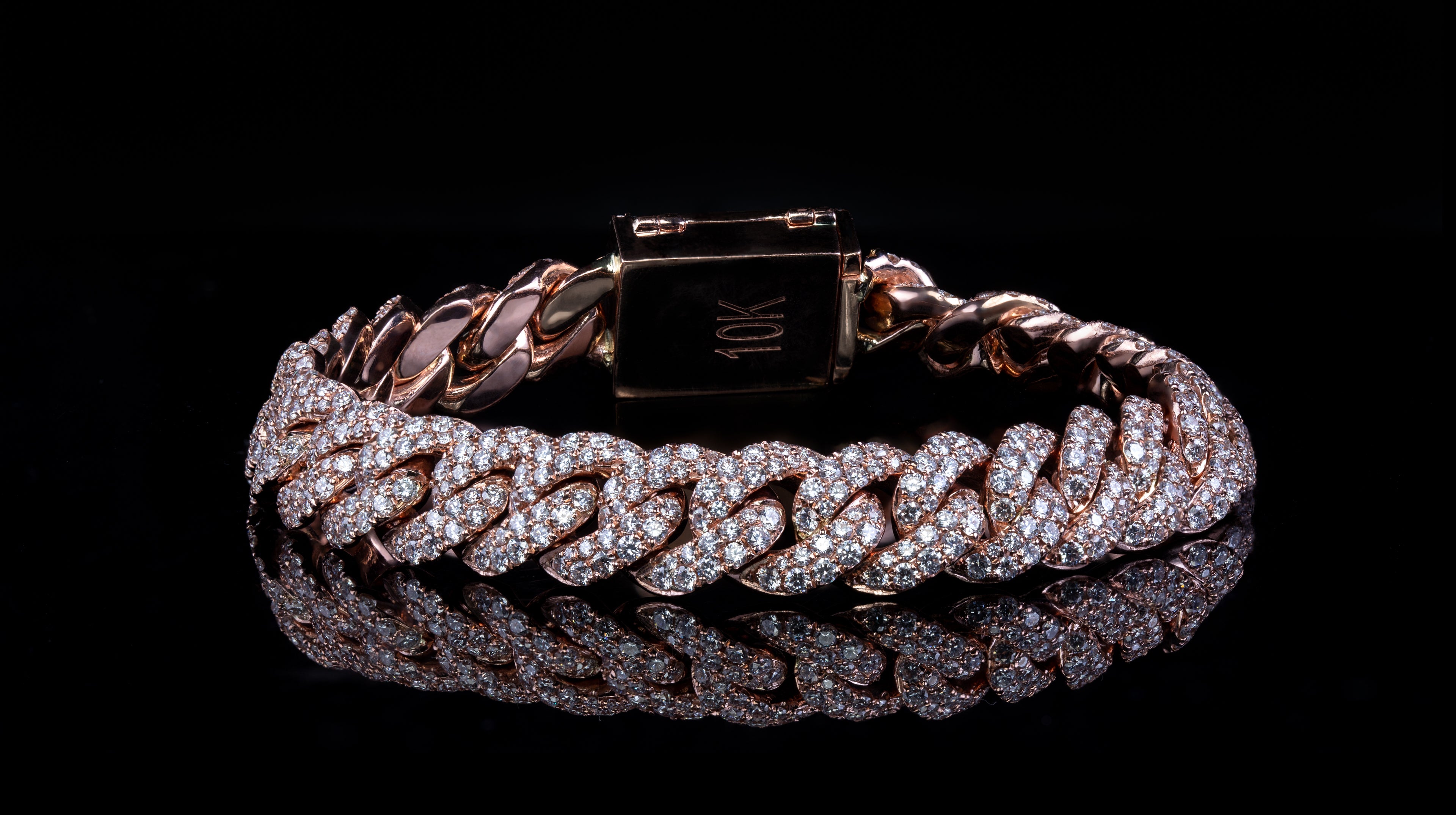 10K Gold ToranoMAX™ Cuban Link Diamond Bracelet
