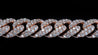 10K Rose Gold ToranoMax Setting Diamond Cuban Link Chain