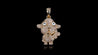14K Yellow Gold Dog Chinese Zodiac Diamond Pendant