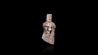 10K Rose Gold Jesus Head Diamond Pendant