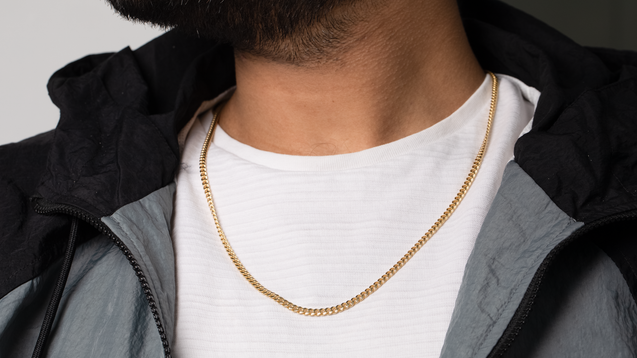 10K Yellow Gold Leo Link Chain