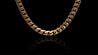 10K Yellow Gold Basra Link Chain