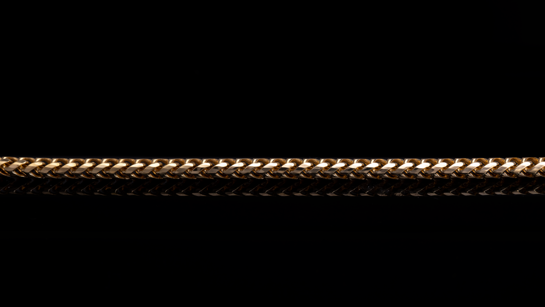 18K Yellow Gold Basra Link Chain