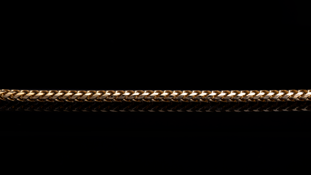 18K Yellow Gold Basra Link Chain