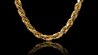 10K Yellow Gold Hatra Link Chain