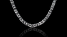 18K White Gold Babel Link Chain