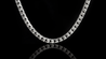 10K White Gold Basra Link Chain