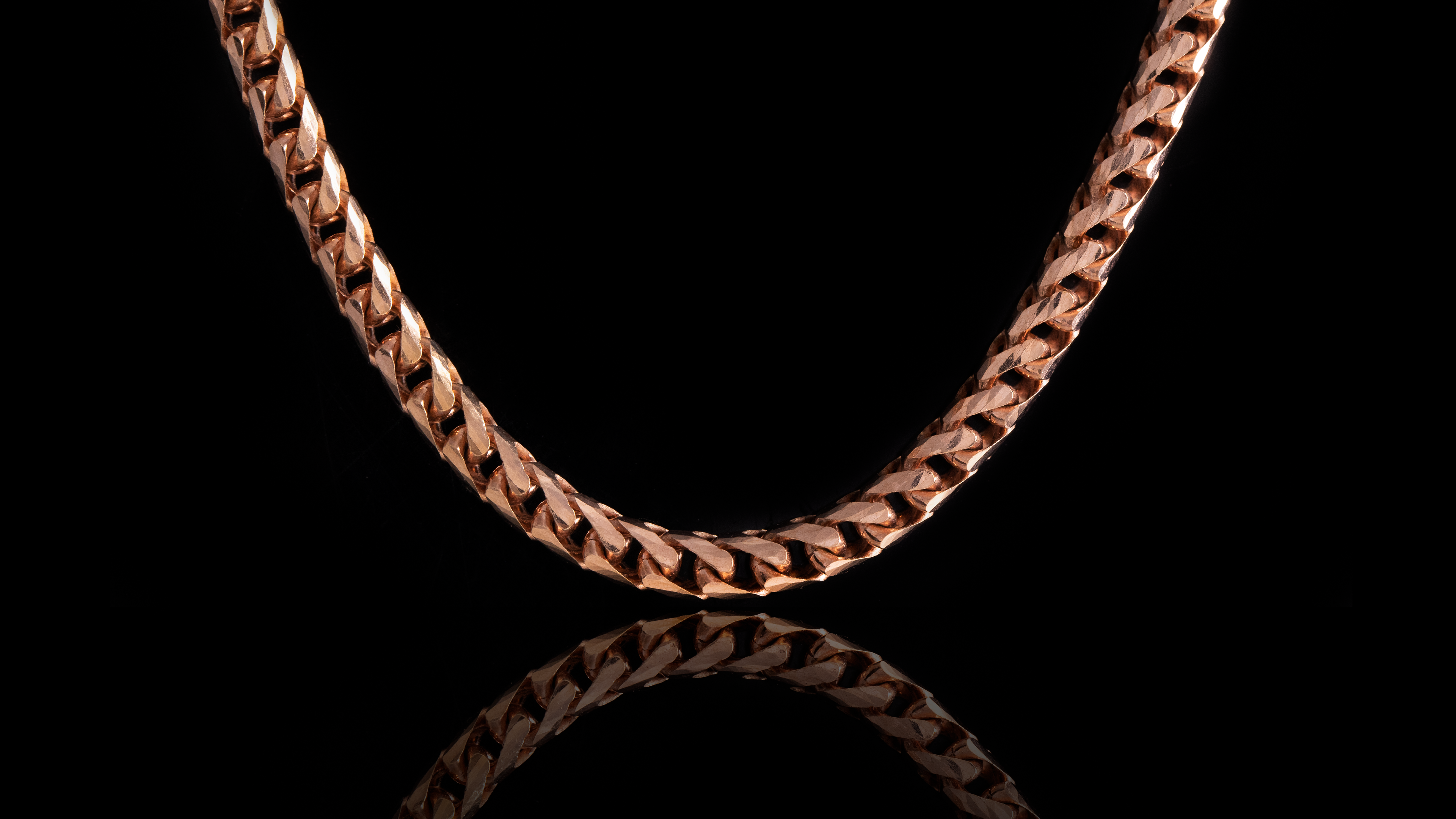 10K Gold Basra Link Chain