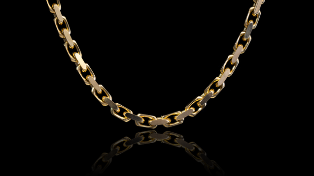 10K Yellow Gold Sumer Link Chain