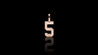 10K Rose Gold Numeric Mini Charm Pendant