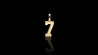 10K Yellow Gold Numeric Mini Charm Pendant