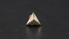 14K Yellow Gold Pyramidal Shape Diamond Earrings