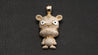 14k Yellow Gold Tiger Chinese Zodiac Diamond Pendant