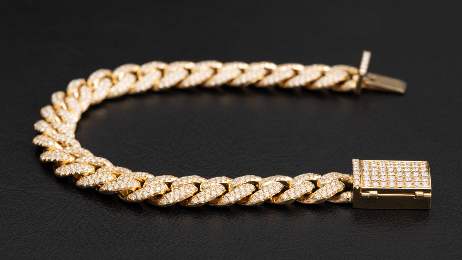 10K Gold ToranoMAX™ Cuban Link Diamond Bracelet