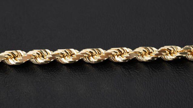 10K Yellow Gold Hatra Link Chain