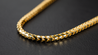 10K Yellow Gold Basra Link Chain