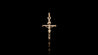 10K Yellow Gold 3D Crucifix Cross