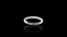 18K White Gold Open Wall Band Ring (0.60CT)