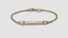 10K Yellow Gold Anchor Link ID Bracelet
