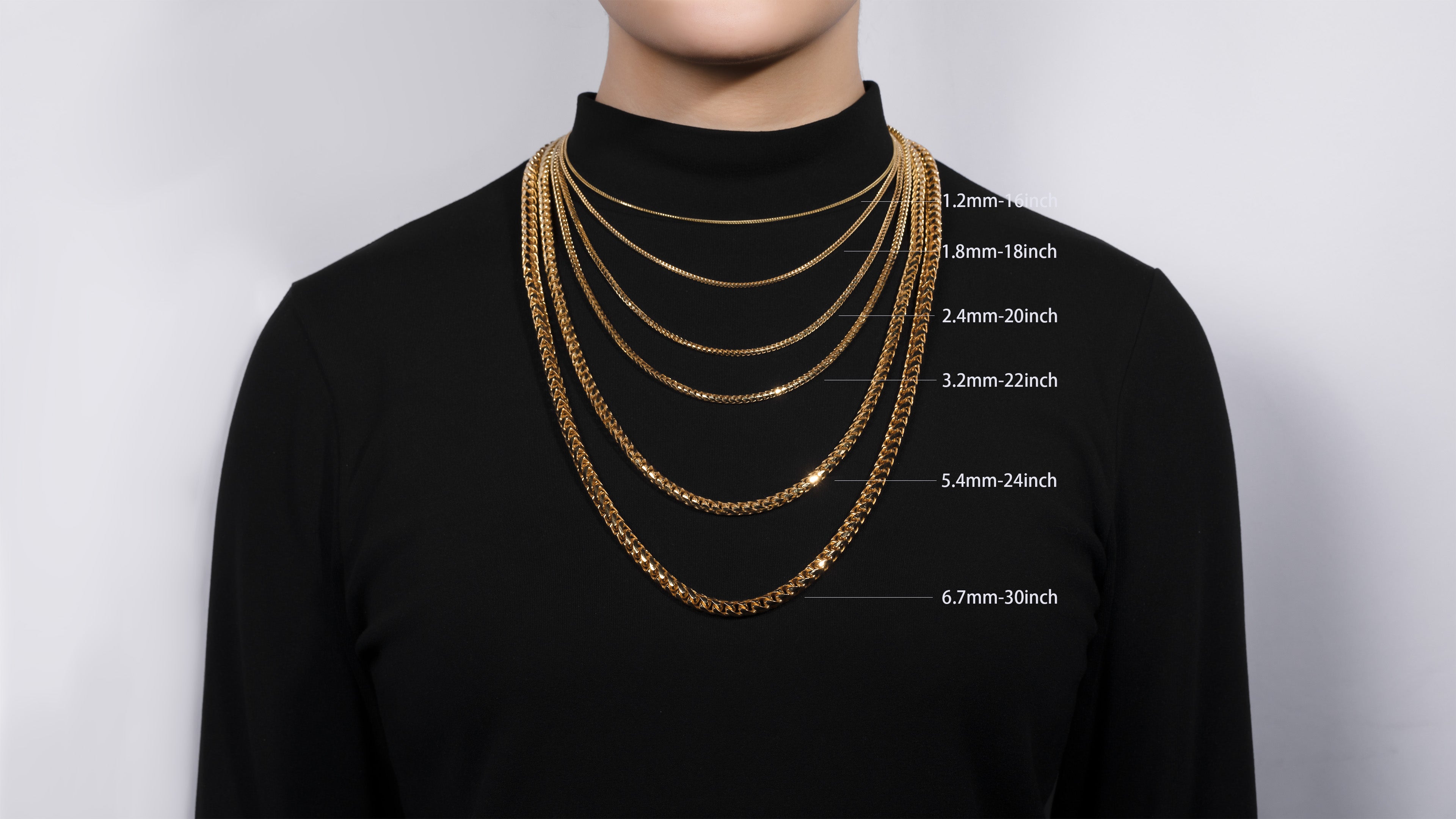 10K Gold Basra Link Chain