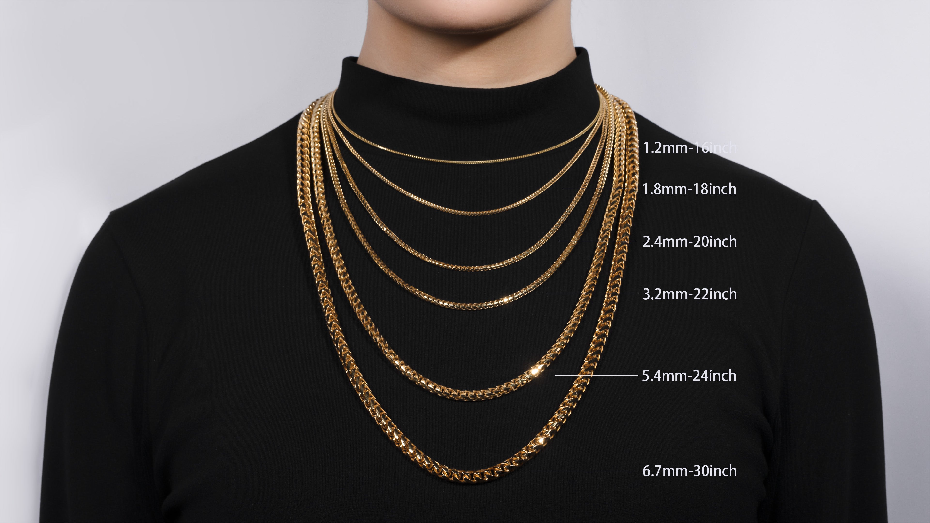 10K Gold Basra Link Chain