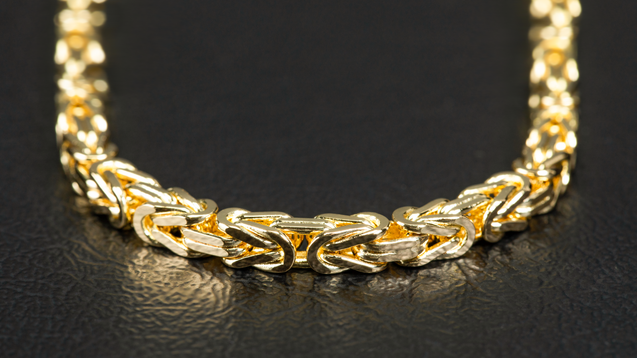 10K Yellow Gold Babel Link Chain