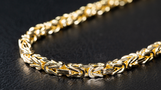 10K Yellow Gold Babel Link Chain
