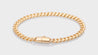 10K Yellow Gold Leo Link Bracelet