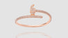 18K Rose Gold Diamond Chakoch Bangle Bracelet