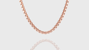 10K Rose Gold Ashor Link Chain