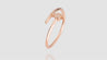 [Pre-Order] 18K Rose Gold Diamond Chakoch Head Bangle Bracelet (17-20)