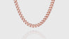 10K Rose Gold Leo Link Chain