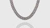 10K White Gold ToranoMAX™ Setting Diamond Cuban Link Chain