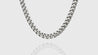 10K White Gold Leo Link Chain