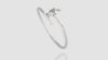 [Pre-Order] 18K White Gold Plain Chakoch Bangle Bracelet*