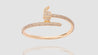 18K Yellow Gold Diamond Chakoch Bangle Bracelet