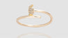 [Pre-Order] 18K Yellow Gold Diamond Chakoch Head Bangle Bracelet (17-20)