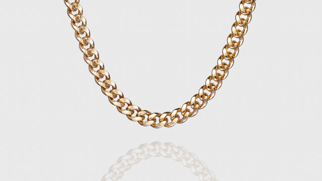 10K Yellow Gold Leo Link Chain