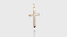 10K Yellow Gold Large Plain Cross